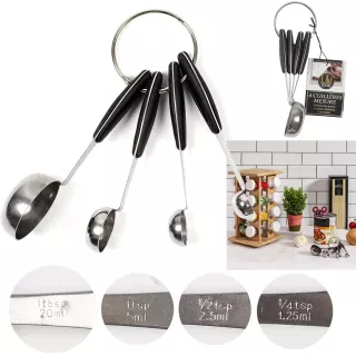 4 Cuillères mesure inox