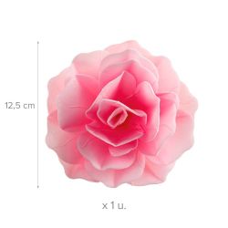 Grande rose en azyme 12,5 cm
