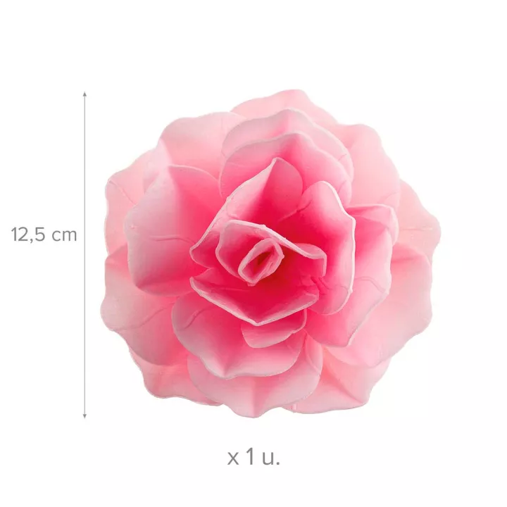 Grande rose en azyme 12,5 cm