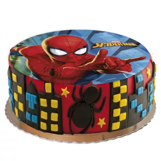 Disco de oblea de Spiderman