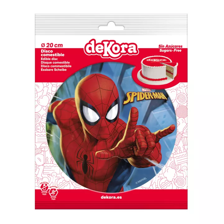 Disque azyme spiderman