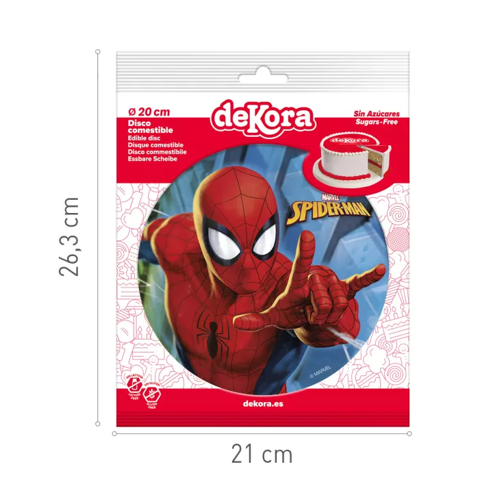 Spiderman-Wafer-Disc