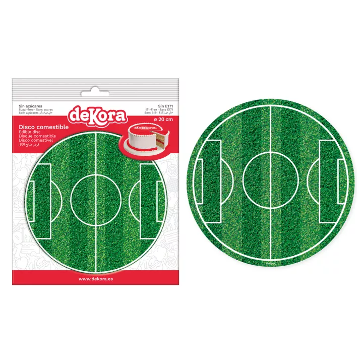Terrain de Foot en sucre