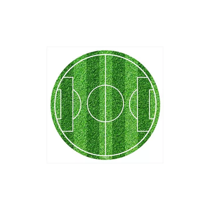 Zucker-Fußballfeld