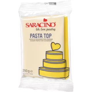Pasta Top Tropicale Saracino gelbe Zuckerpaste 250g