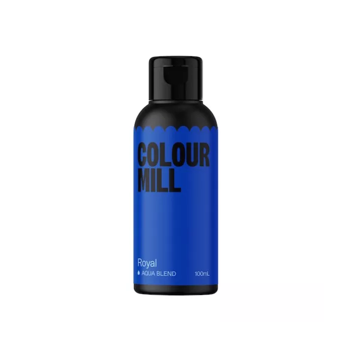 Colorante blu reale idrosolubile Colour Mill 100ml
