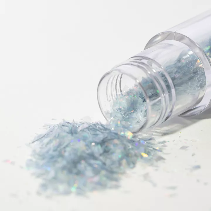 Magic Sparkles Silver Iridescent Glitter Flakes