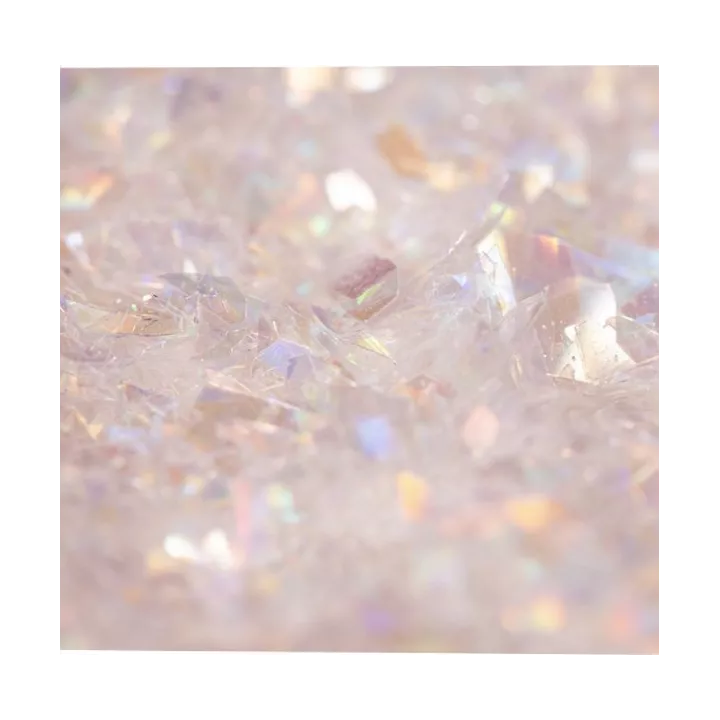 Magischer Glitzer, kristallweiße Glitzerflocken