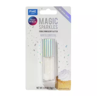 Magic Sparkles Flocons de Paillettes blanc crystal