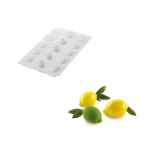 Moule 15 mini Citron Silikomart pro