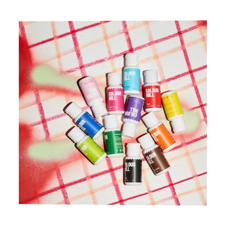 Стартовый набор из 12 растворимых Colour Mill 20 мл