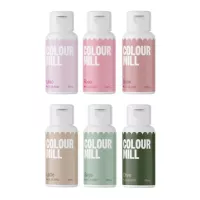 Pacote botânico 6 Colour Mill solúvel em gordura 20 ml