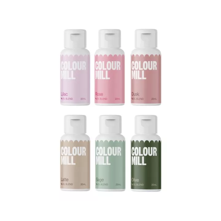 Набор растительных Colour Mill жирорастворимые, 20 мл