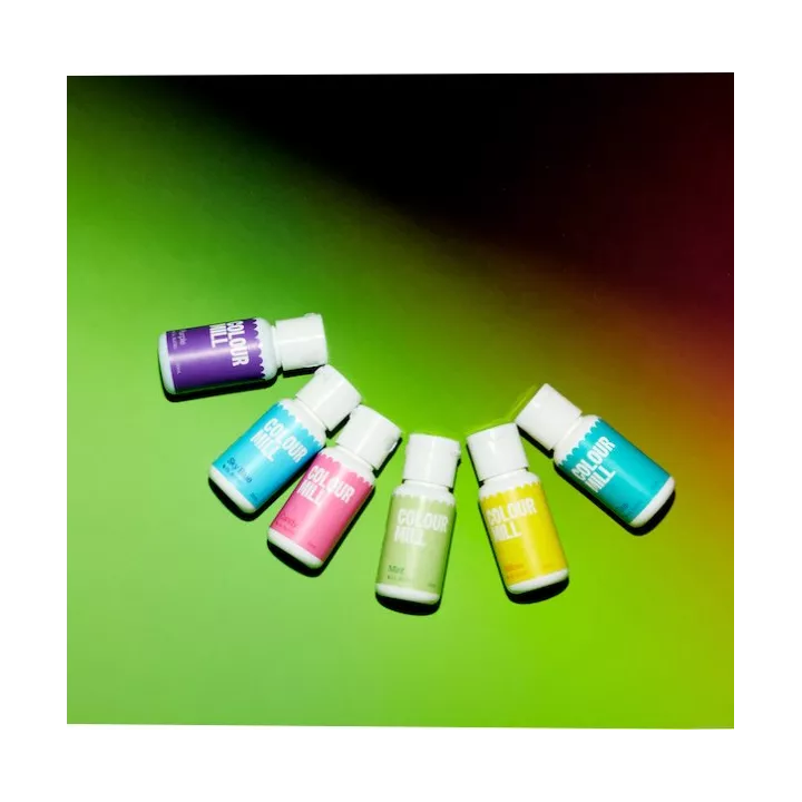 Paquete de 6 unidades Colour Mill liposolubles 20 ml