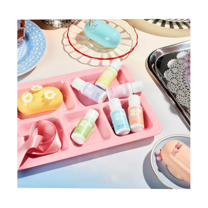 Pack pastel 6 Colour Mill liposoluble 20 ml
