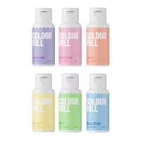 Pastel pack 6 Colour Mill lipossolúvel 20 ml