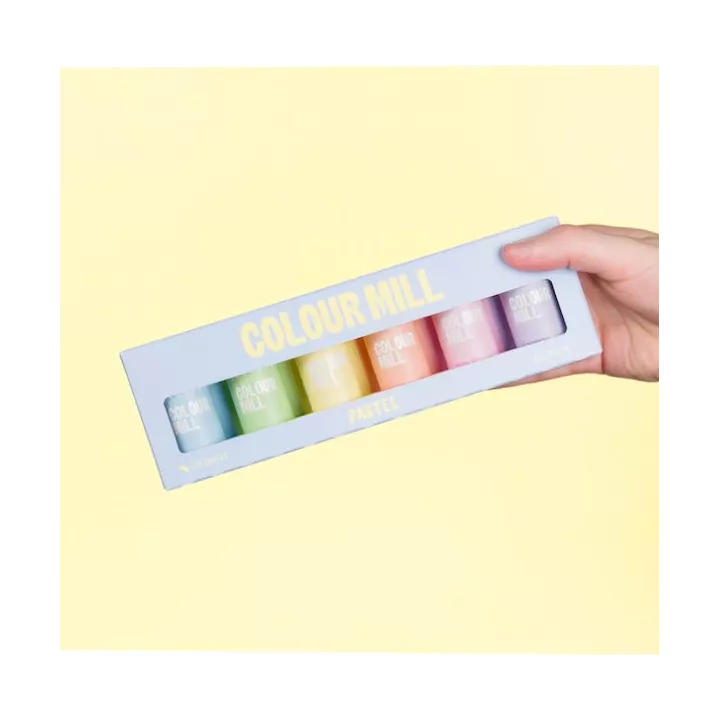 Pack pastel 6 Colour Mill liposoluble 20 ml