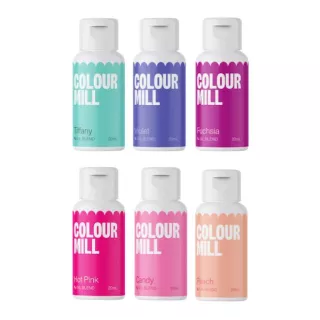 Pack conte de fées 6 Colour Mill liposoluble 20 ml
