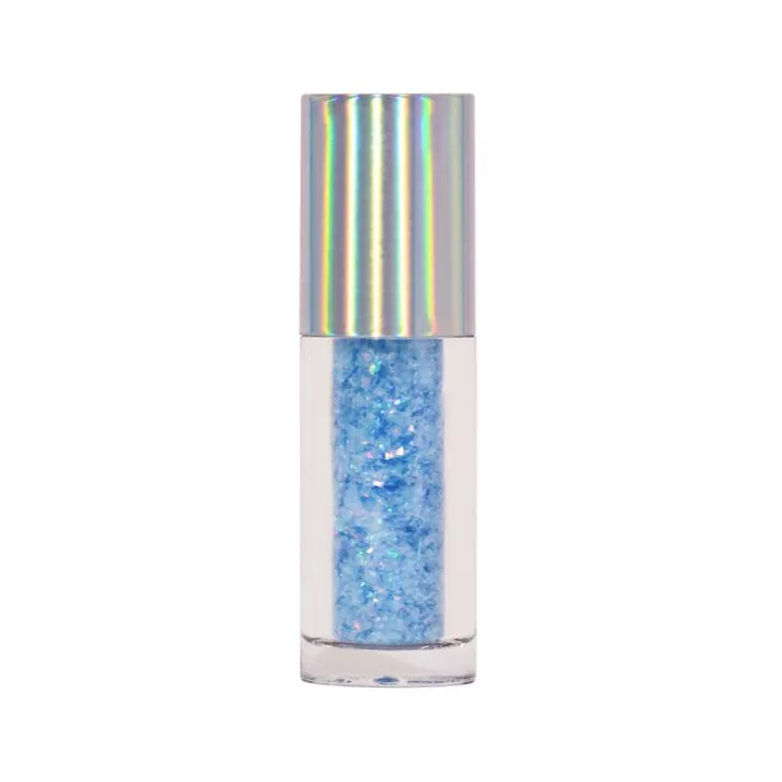 Magische Glitzerflocken in Aquamarin
