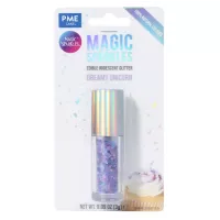 Flocos de glitter mágicos de unicórnio