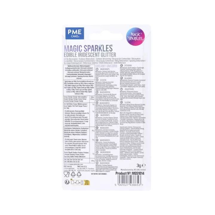 Magic Sparkles Flocons de Paillettes licorne