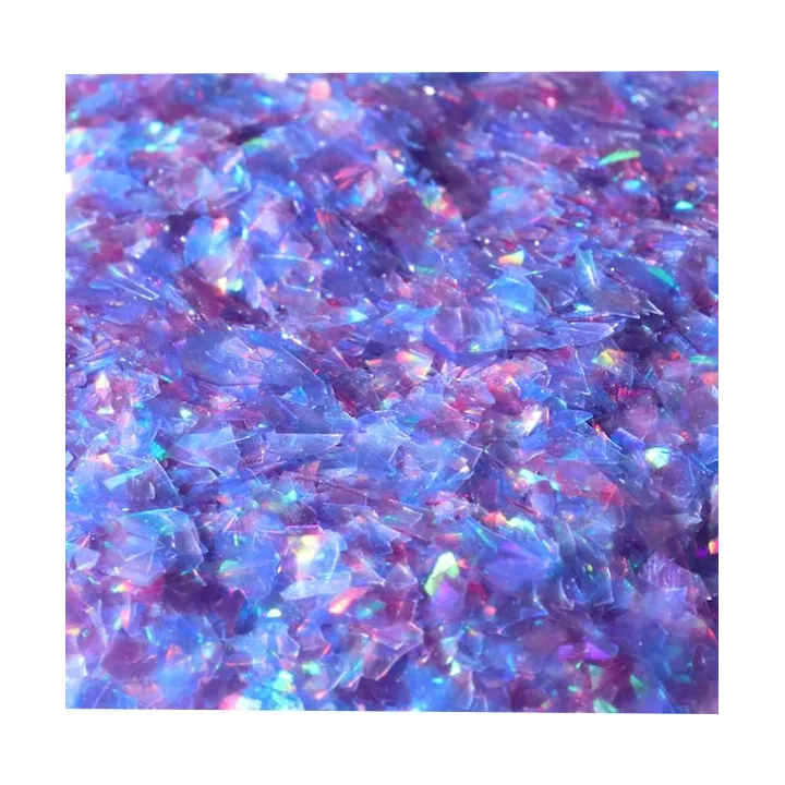 Glitter magico unicorno con fiocchi scintillanti