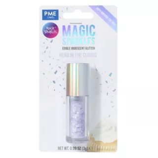 Scintille magiche, fiocchi di glitter a forma di nuvola