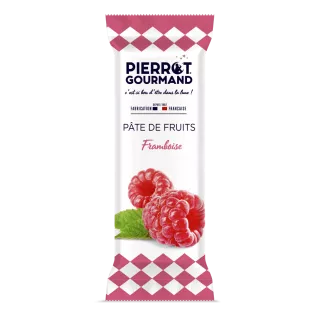 Pâte de fruits Framboise Pierrot Gourmand