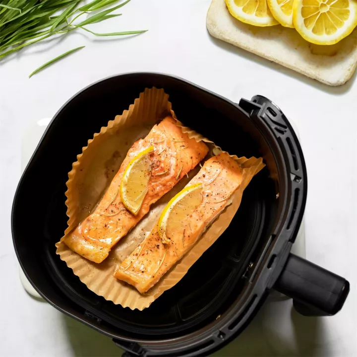 25 Moules papier 20cm compatibles Airfryer