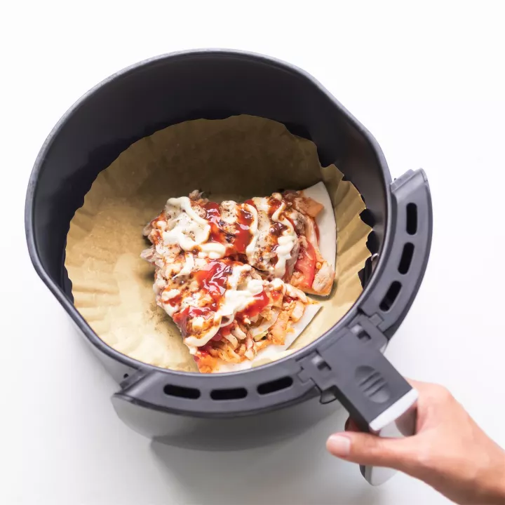 25 Moules papier 20cm compatibles Airfryer
