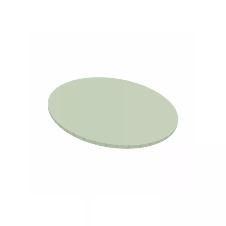 Base rotonda verde salvia, 20 cm