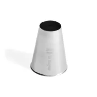 Soquete simples de aço inoxidável Ø 2cm