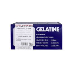 500 feuilles Gélatine Porcine Qualité Or