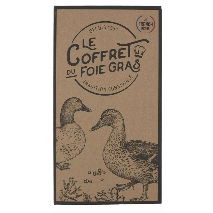 Coffret lyre à foie gras