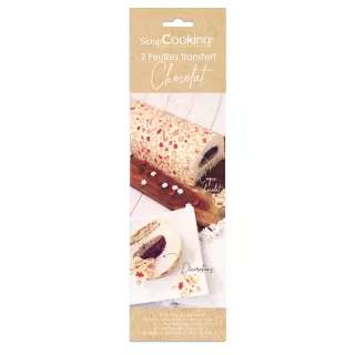 2 переводных листа «Сладкое Рождество» ScrapCooking ®