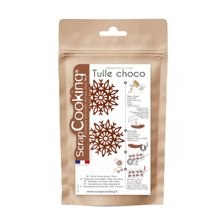 Préparation pour Tuile Choco 120g ScrapCooking®