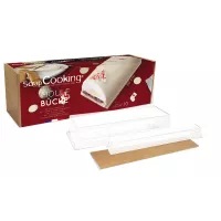Molde e inserto semirrígidos para troncos ScrapCooking