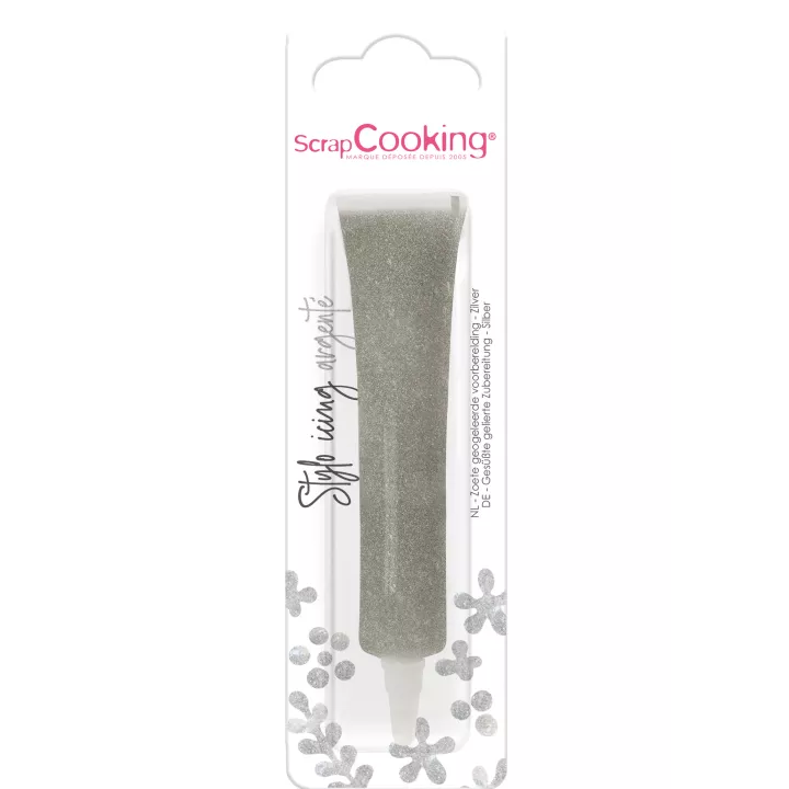 ScrapCooking Silver Icing Pen 26g