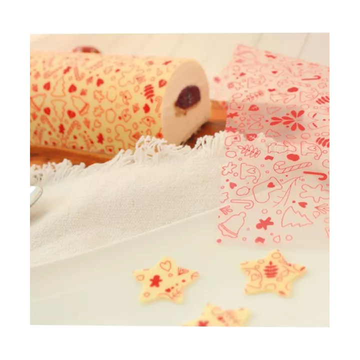 2 feuilles transfert "Sweet Xmas" ScrapCooking®