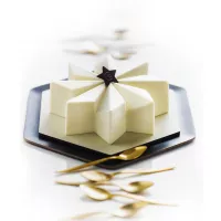 molde de estrela de origami de silicone
