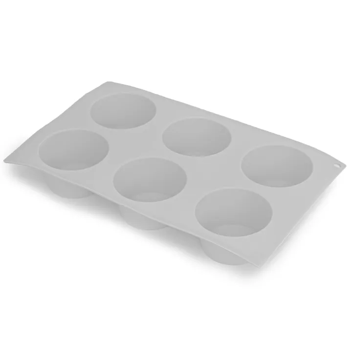 Moule en silicone 6 Muffins
