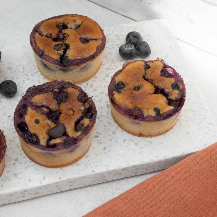 Moule en silicone 6 Muffins