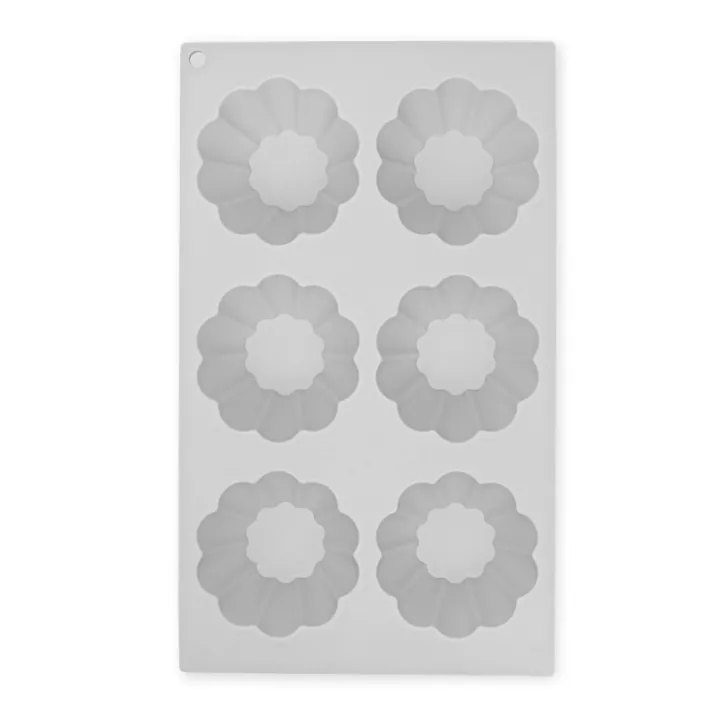 Moule en silicone 6 briochettes