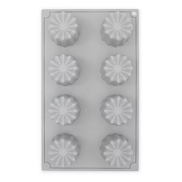 8-cannel silicone mold