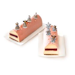 4 Déco de bûche résine 