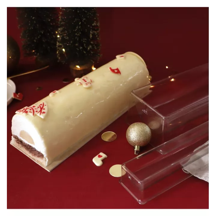Moule semi-rigide bûche et insert ScrapCooking®