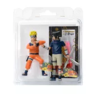 Statuette di Naruto e Sasuke + 12 candele