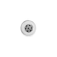 Stainless steel nest nozzle (or vermicelli nozzle) with 7 holes, 1mm diameter