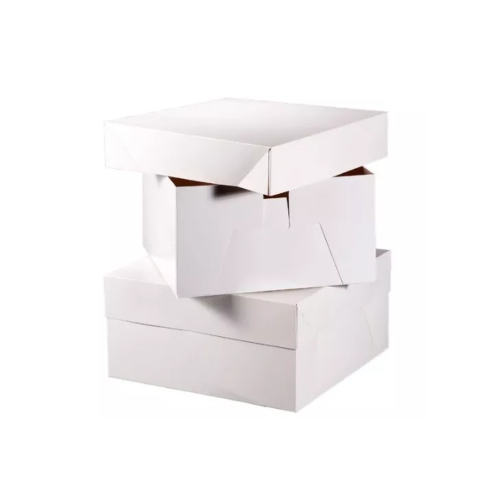 10 cajas de 15 x 15 x 15 cm para tarta de boda