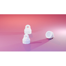 8 Attaches boules de Noël